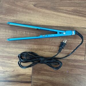 BabylissPRO Nano Titanium Ultra-Thin Hair Straightener | Professional Flat Iron